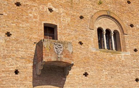 Wall and balcony Stock Photos