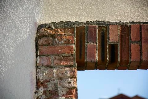 Wall and bricks Stock Photos