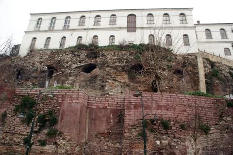 Wall and building Stock Photos