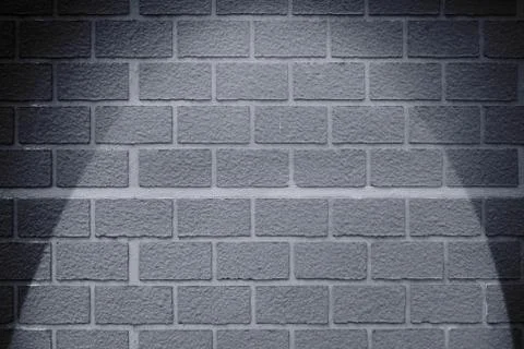 Wall and light. Stock Photos