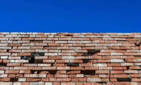 Wall and sky Old brick wall against bright sky Copyright: xZoonar.com/Germ... Stock Photos