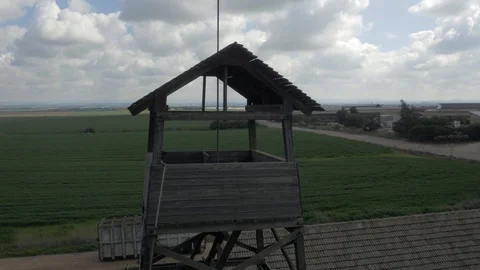 Wall and tower 02 Stock Footage 123155935