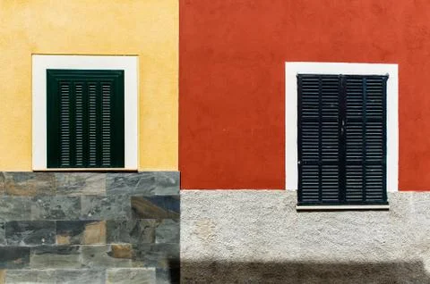 Wall and window Stock Photos