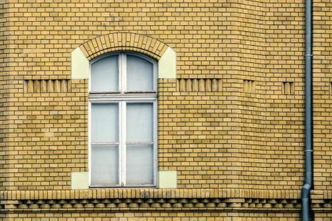 Wall and window. Stock Photos