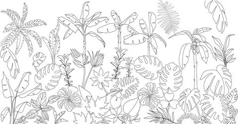 Wall Art Stock Illustration