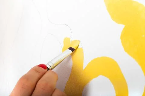 Wall art Stock Photos