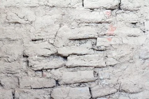 Wall as a backdrop of white brick Stock Photos