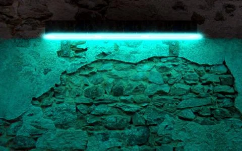 Wall background and copyspace.3d illustration Ilustración de archivo