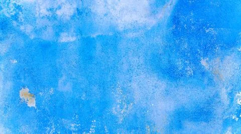 Wall background blue. Old rough stone on cement pattern wall background. Vint Stock Photos