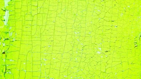 Wall background with cracks of old paint. Copy space wall, decorative. Stock Photos