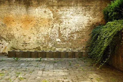 Wall background Stock Photos