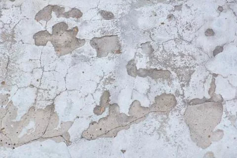 Wall background texture. white plaster in cracks. Foto stock