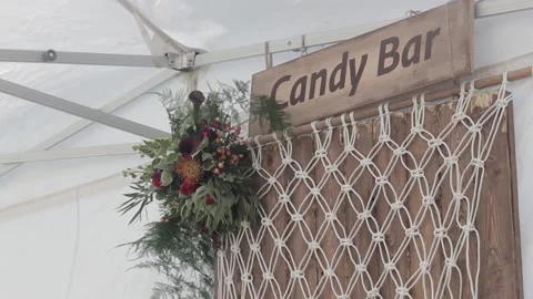 The wall in the bar Stock Footage 159897802