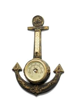 Wall barometer Foto stock