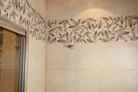 Wall of a bathroom 写真素材