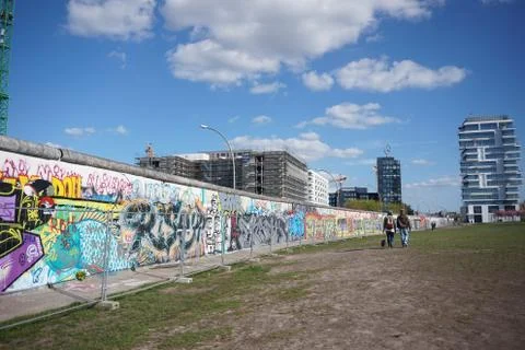 The Wall, Berlin, 2016 Stock Photos