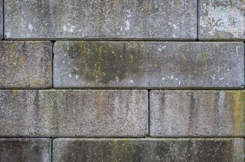 Wall with big blocks Stock Photos