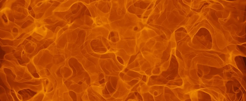 Wall of blazing fire background Stock-Illustration