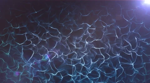 Wall of a blue flame Stock Footage 44246992