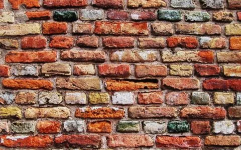 Wall, brick background (3) Stock Photos