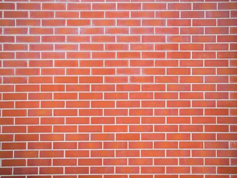 Wall Brick Background Texture Red Old Stone Grunge Vintage Block Brown Stock Illustration
