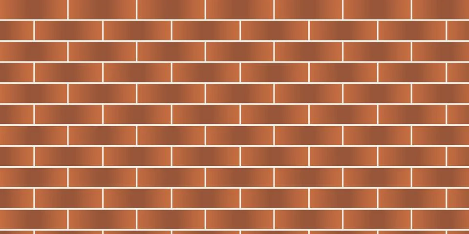 Wall Brick Pattern Background Vector. White Red and Gray color Brick Texture. イラスト素材