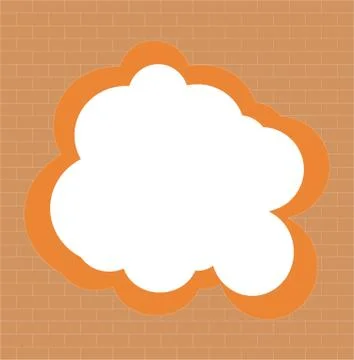 Wall, brick, with place for text Stock Illustration