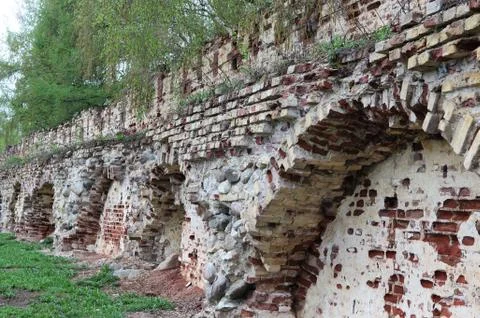 Wall of bricks Stock Photos