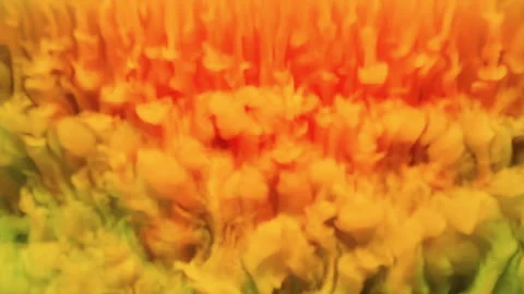 A wall of bright orange thick smoke Stock Footage 276317749