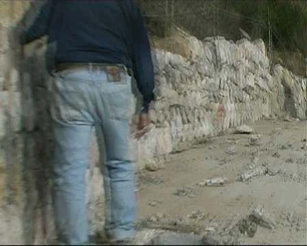 Wall building Stock Footage 25898665