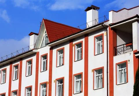 Wall of the building Stock Photos