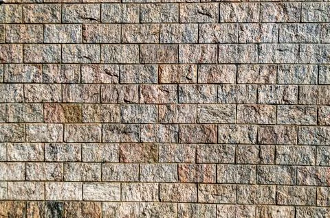 Wall of burst colored stones. Pattern. Advertising space. Design element. Backgr Foto stock