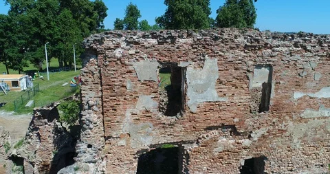 Wall of the castle Stock-Footage 91166526