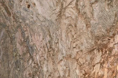 Wall of a cave Stock Photos