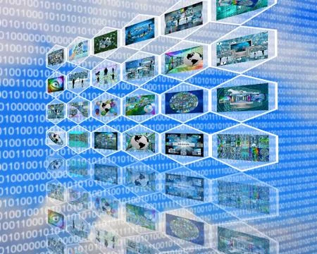 Wall of cell Illustrazione stock