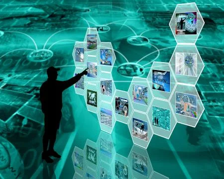 Wall of cell Stock Illustration