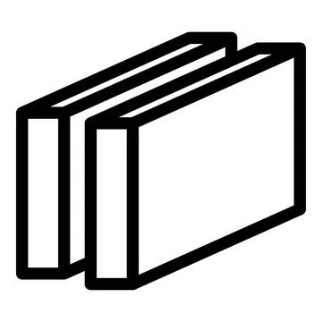 Wall cement icon outline vector. Construction plaster Stock Illustration