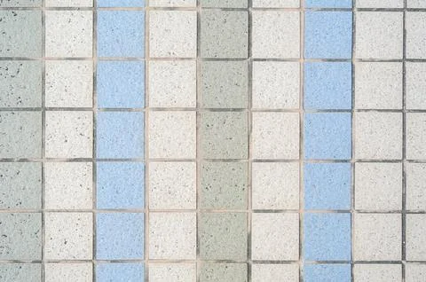 Wall ceramic with tile pool pattern for bathroom brick texture Foto stock