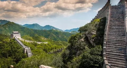 Wall of China Stock Photos