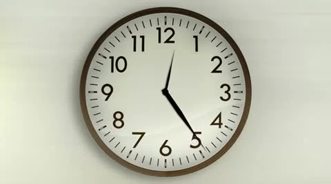 Wall Clock 1080HD 스톡 동영상 10913915