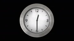 Clock Ticking Accelerated Time.High Speed Countdown Timer.Time Flies Moving  Fast Forward In This Time Lapse.Clock Face Running Out In High Speed.Timelapse  Ticks Fast Forward Moving. - SuperStock