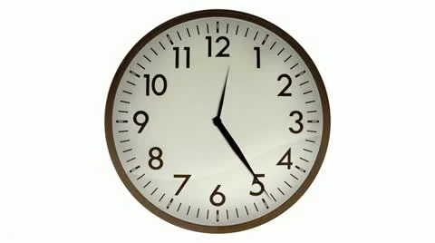 Wall Clock Alpha 1080HD 스톡 동영상 10913973