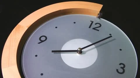 Wall clock Stock Footage 8848193