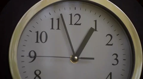Wall clock Video stock 34547421