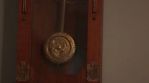 The wall clock Stock Footage 40635348