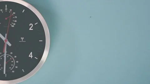 Wall clock Stock Footage 77468313