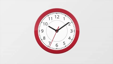 Wall Clock Stock Footage 232811250