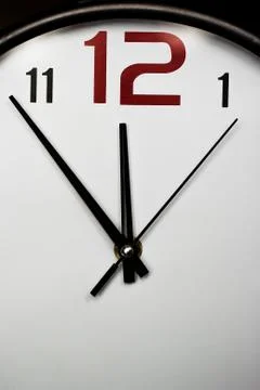 Wall Clock, fragment Stock Photos