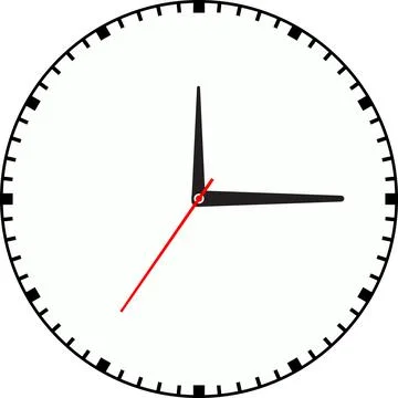 Wall Clock icon, Time clock, Clock silhouette, clock icon Background Stock Illustration