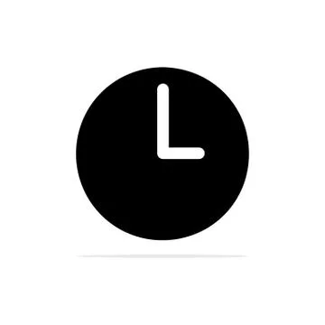 Wall Clock icon. Vector concept illustration for design. Stock Illustration